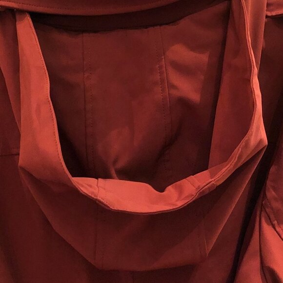 MICHAEL KORS Women's Plus Size Hooded Belted Trench Coat Harvest Orange Size 2X - Picture 13 of 13